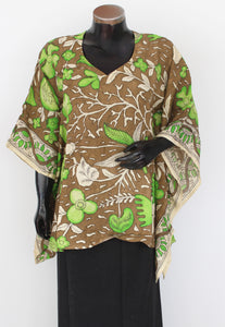 Silk Kalamkari Kaftan