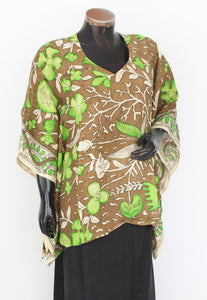 Silk Kalamkari Kaftan