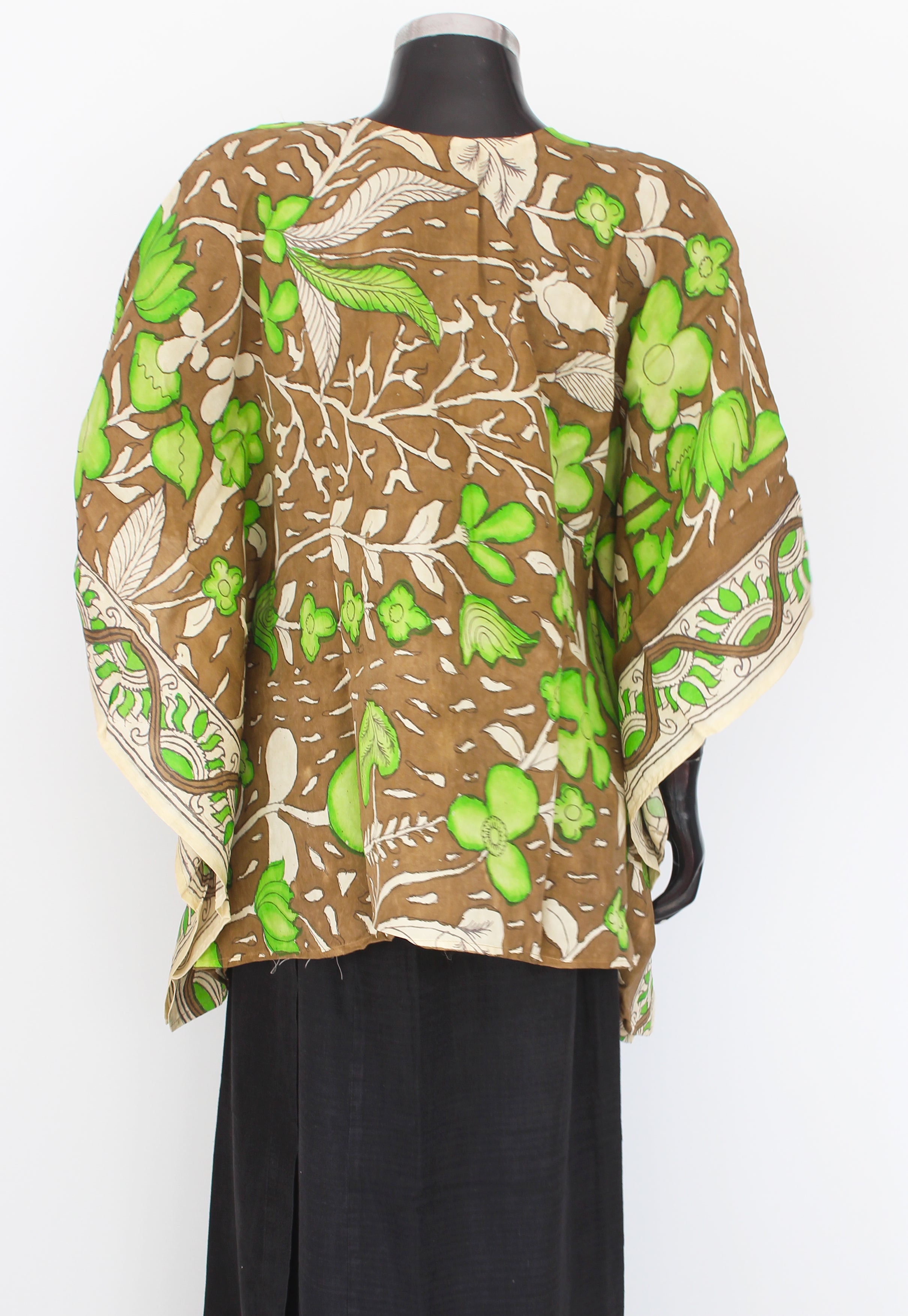 Silk Kalamkari Kaftan