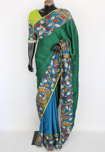 Silk kalamkari sari