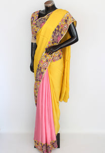 Silk kalamkari sari