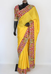 Silk kalamkari sari