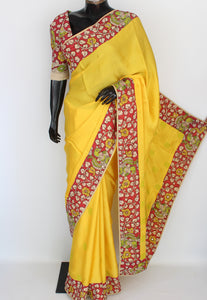 Silk kalamkari sari