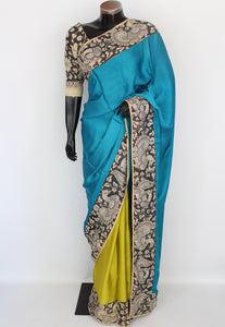 Silk kalamkari sari