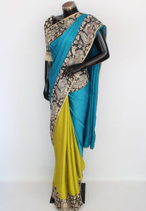 Silk kalamkari sari