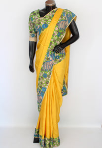 Silk kalamkari sari