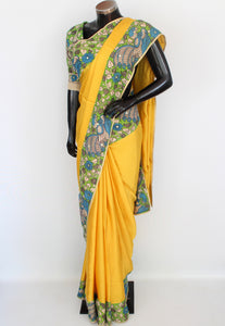 Silk kalamkari sari