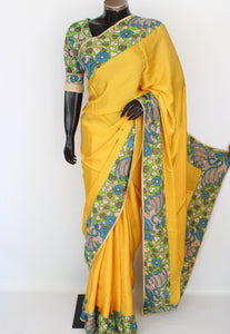 Silk kalamkari sari