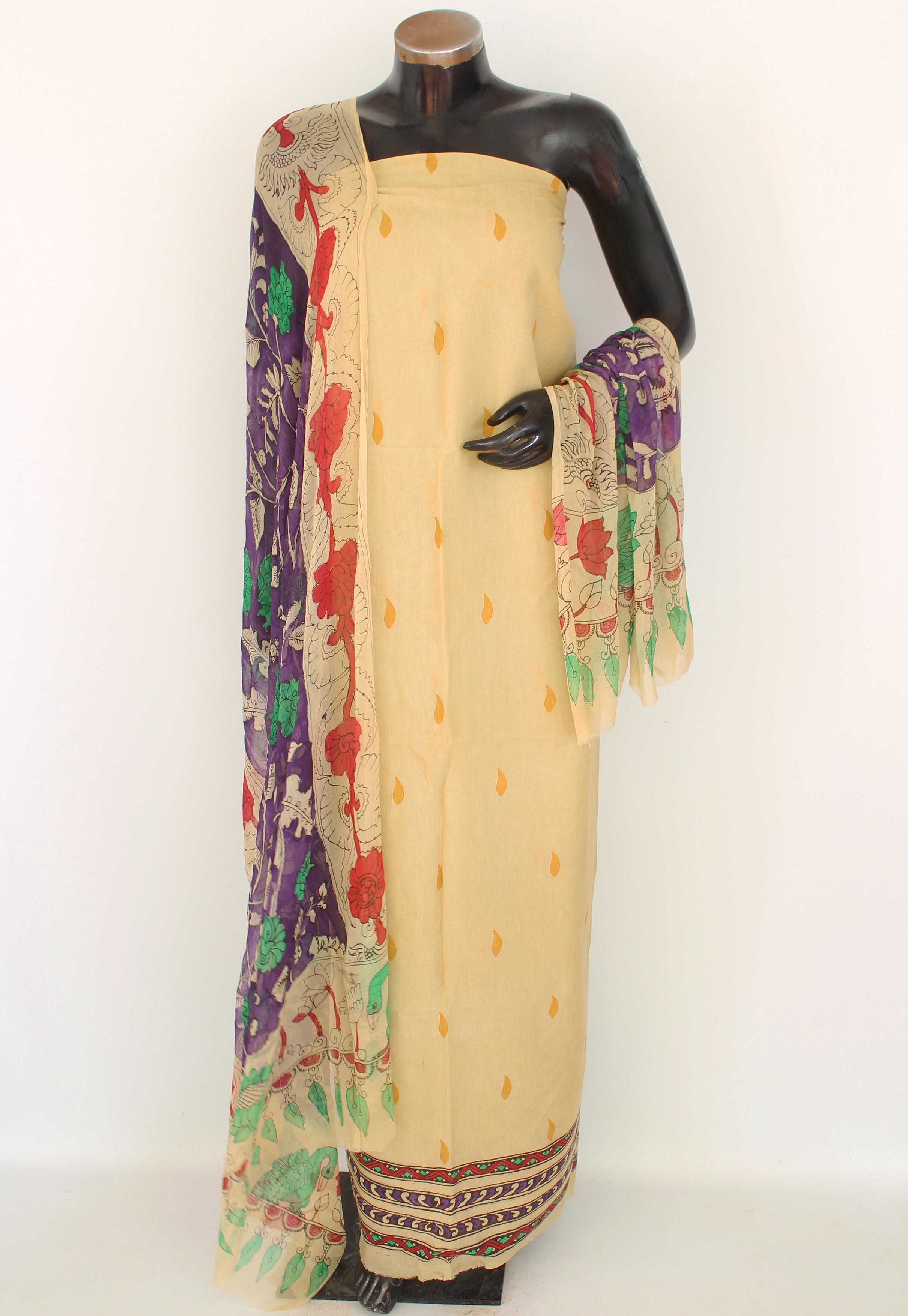 Chenur silk kurta-duppatta set