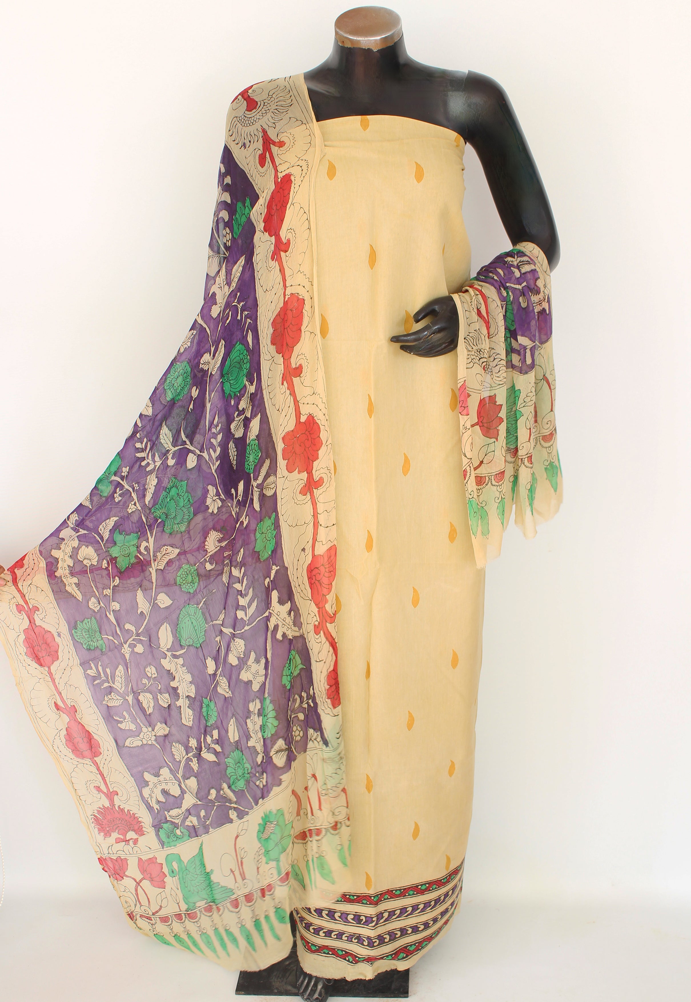 Chenur silk kurta-duppatta set