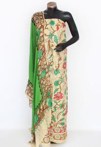 Chenur silk kurta-duppatta set