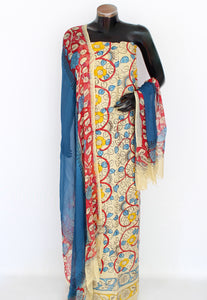 Chenur silk kurta-duppatta set