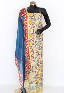 Chenur silk kurta-duppatta set
