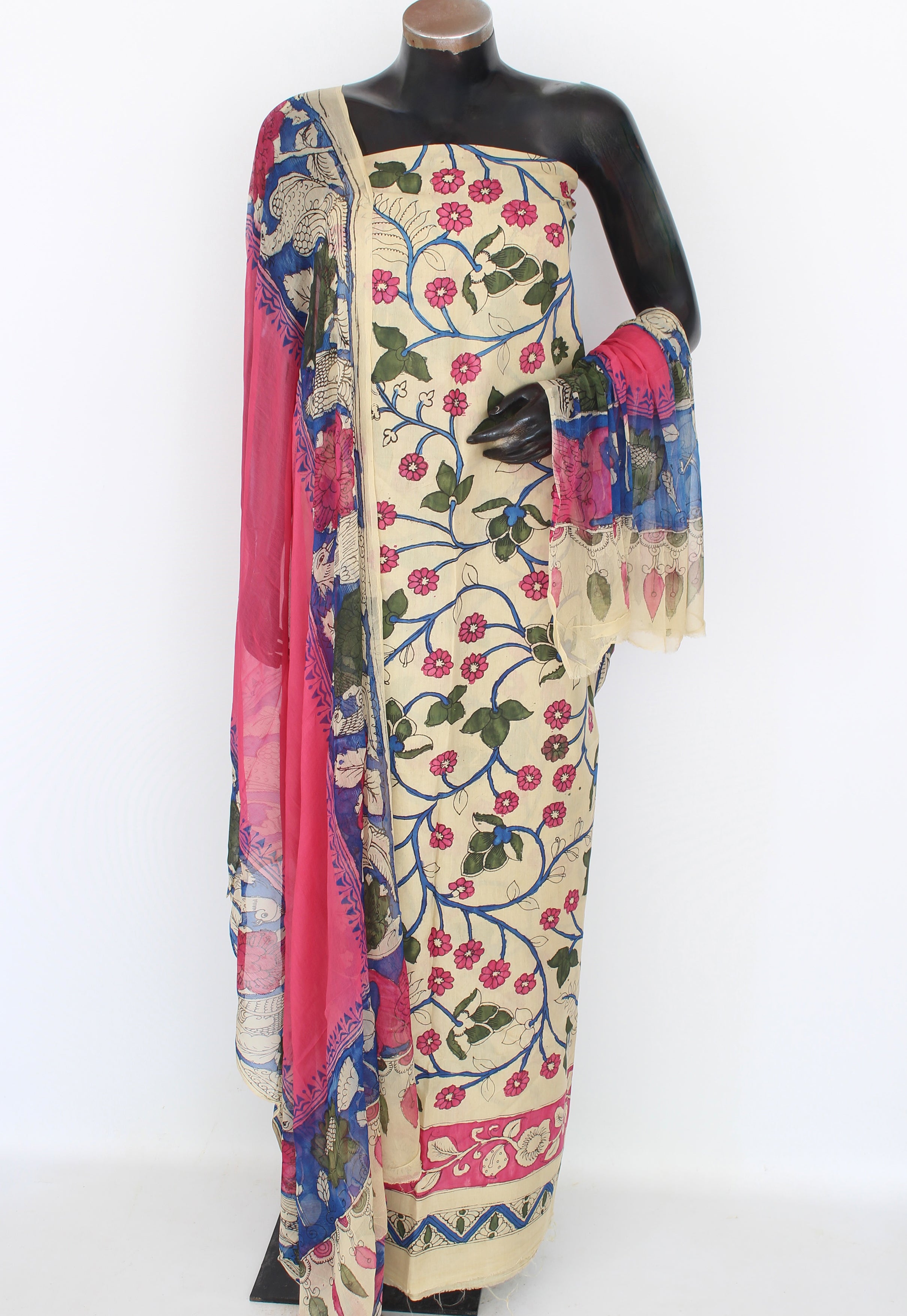 Chenur silk kurta-duppatta set