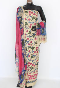 Chenur silk kurta-duppatta set