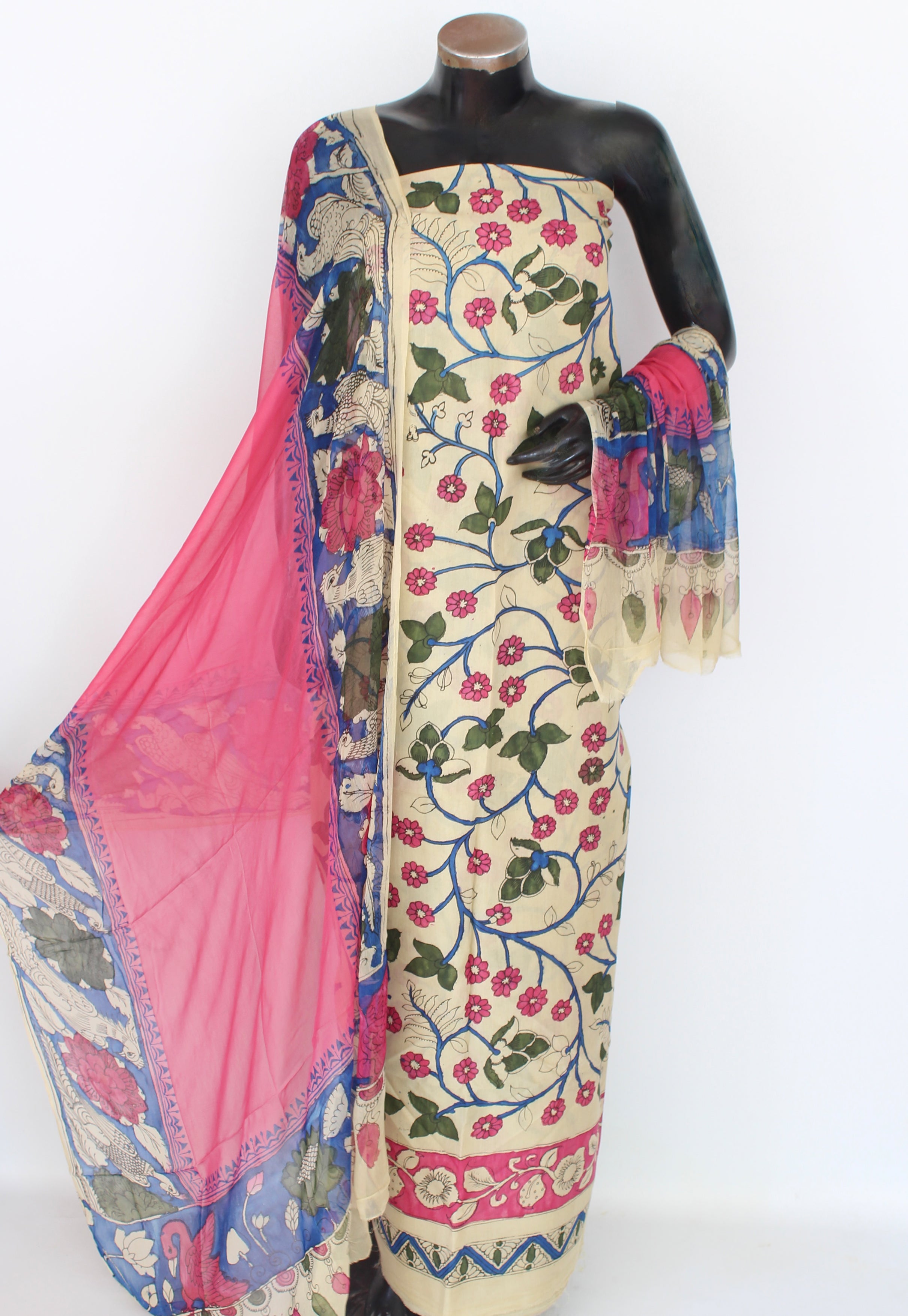 Chenur silk kurta-duppatta set