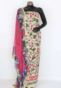 Chenur silk kurta-duppatta set