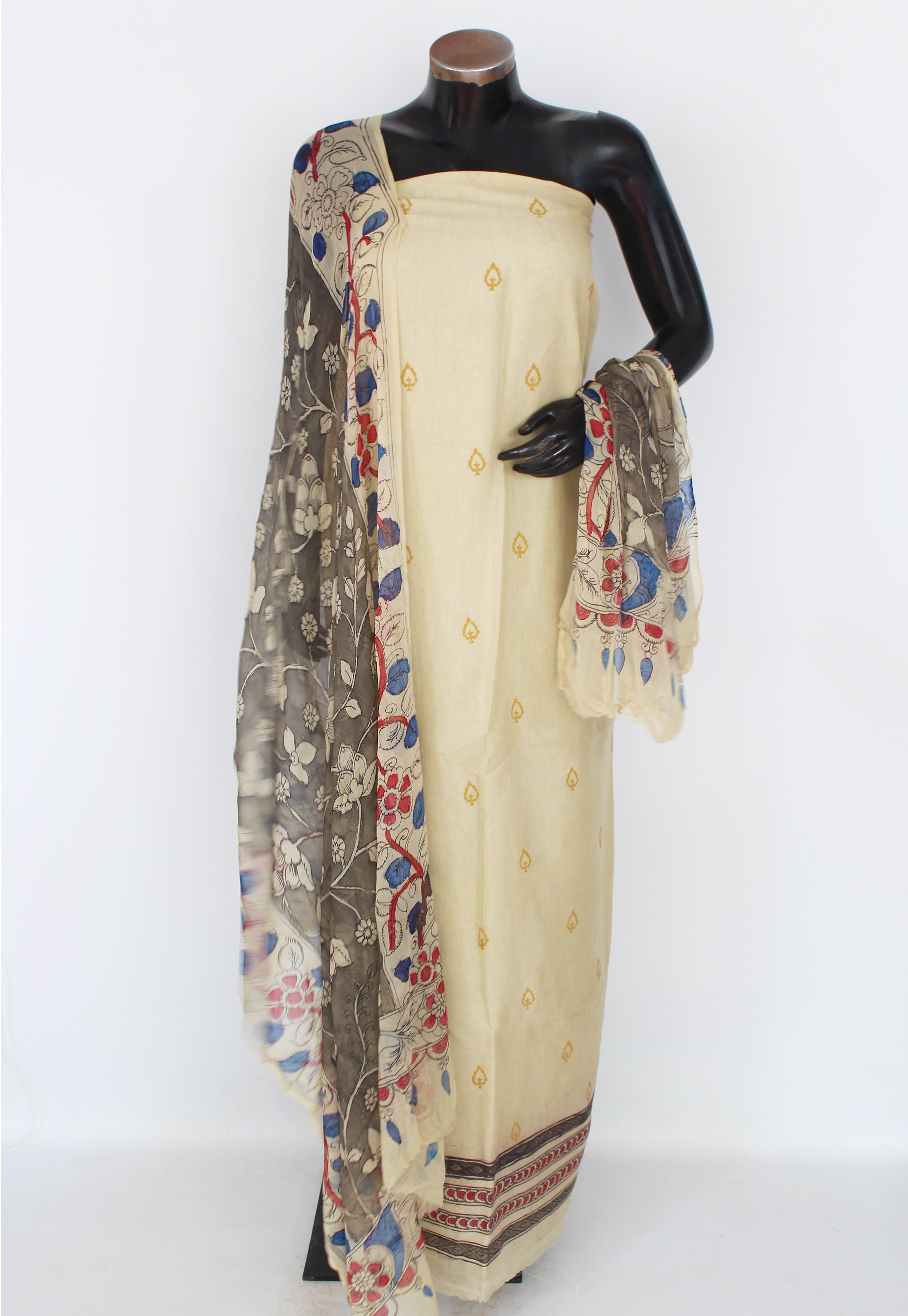 Chenur silk kurta-duppatta set