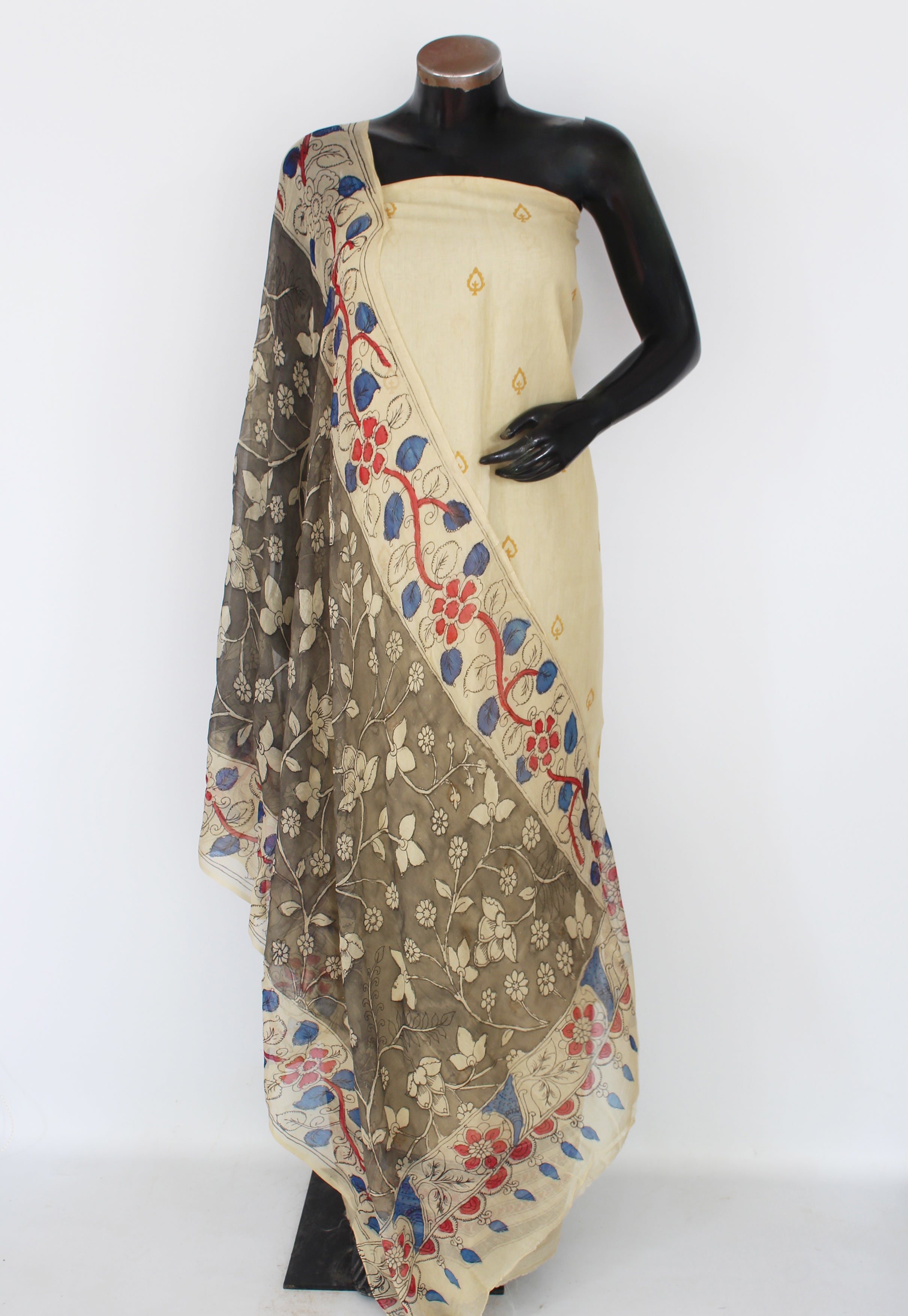 Chenur silk kurta-duppatta set