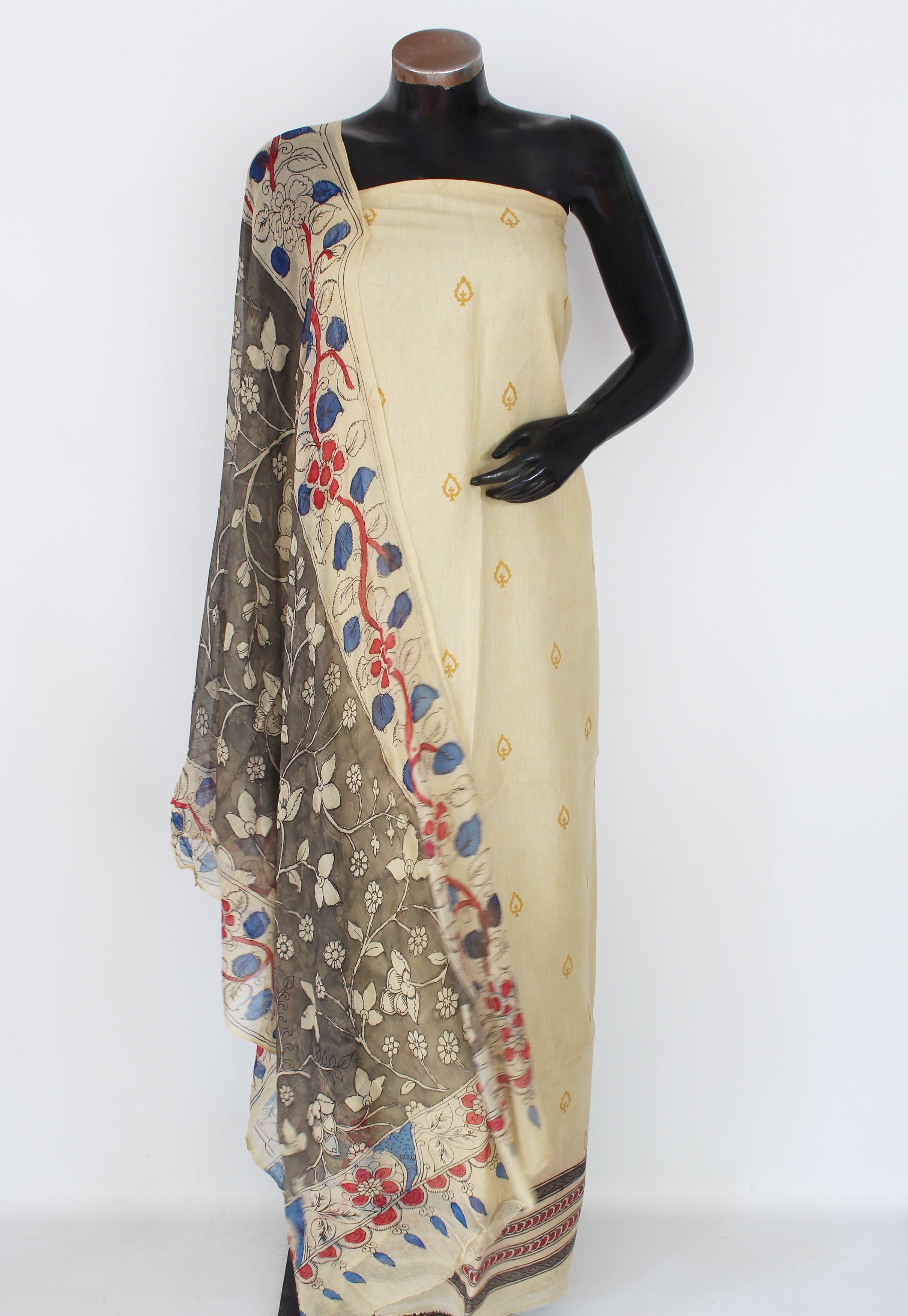 Chenur silk kurta-duppatta set