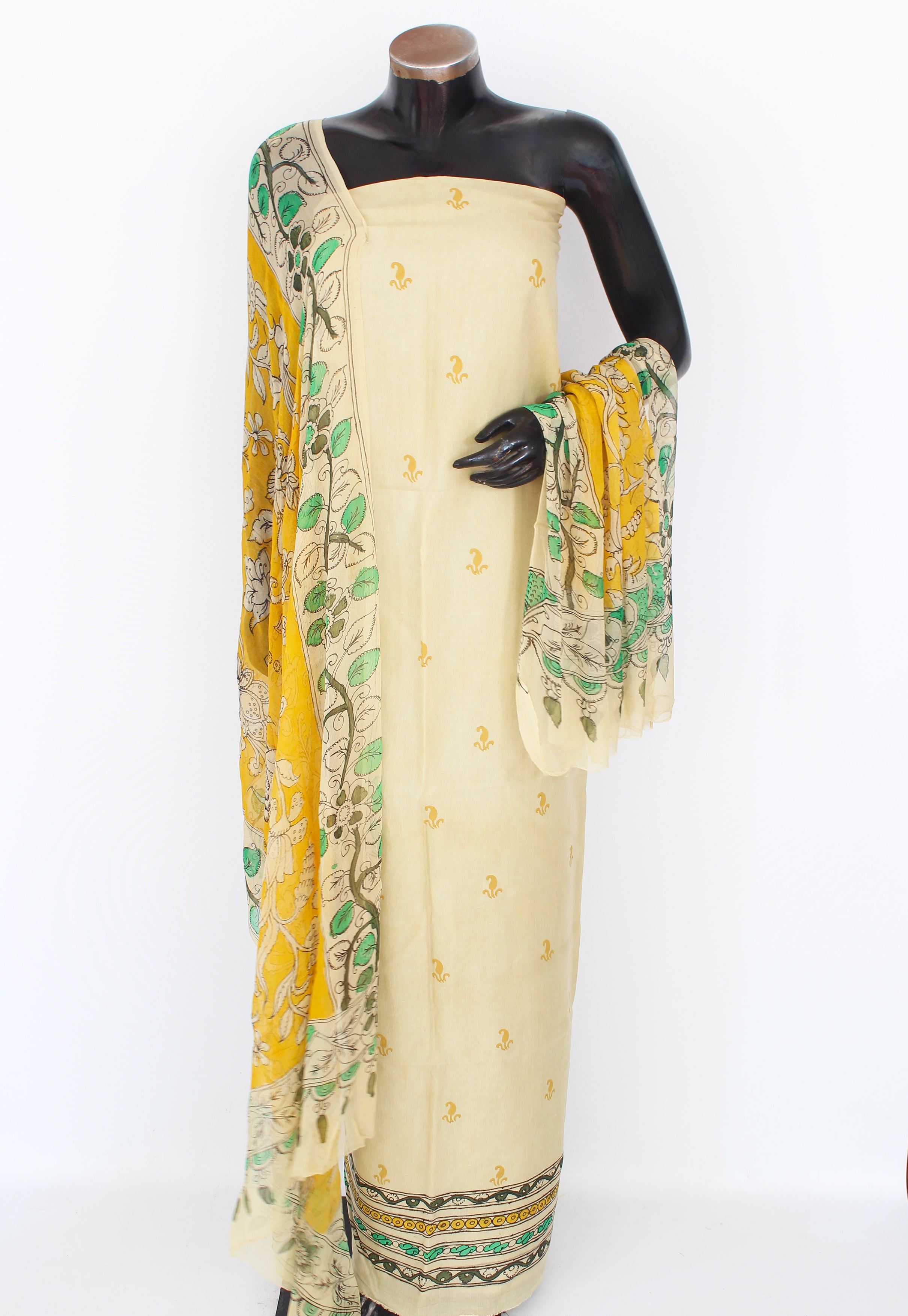 Chenur silk kurta-duppatta set