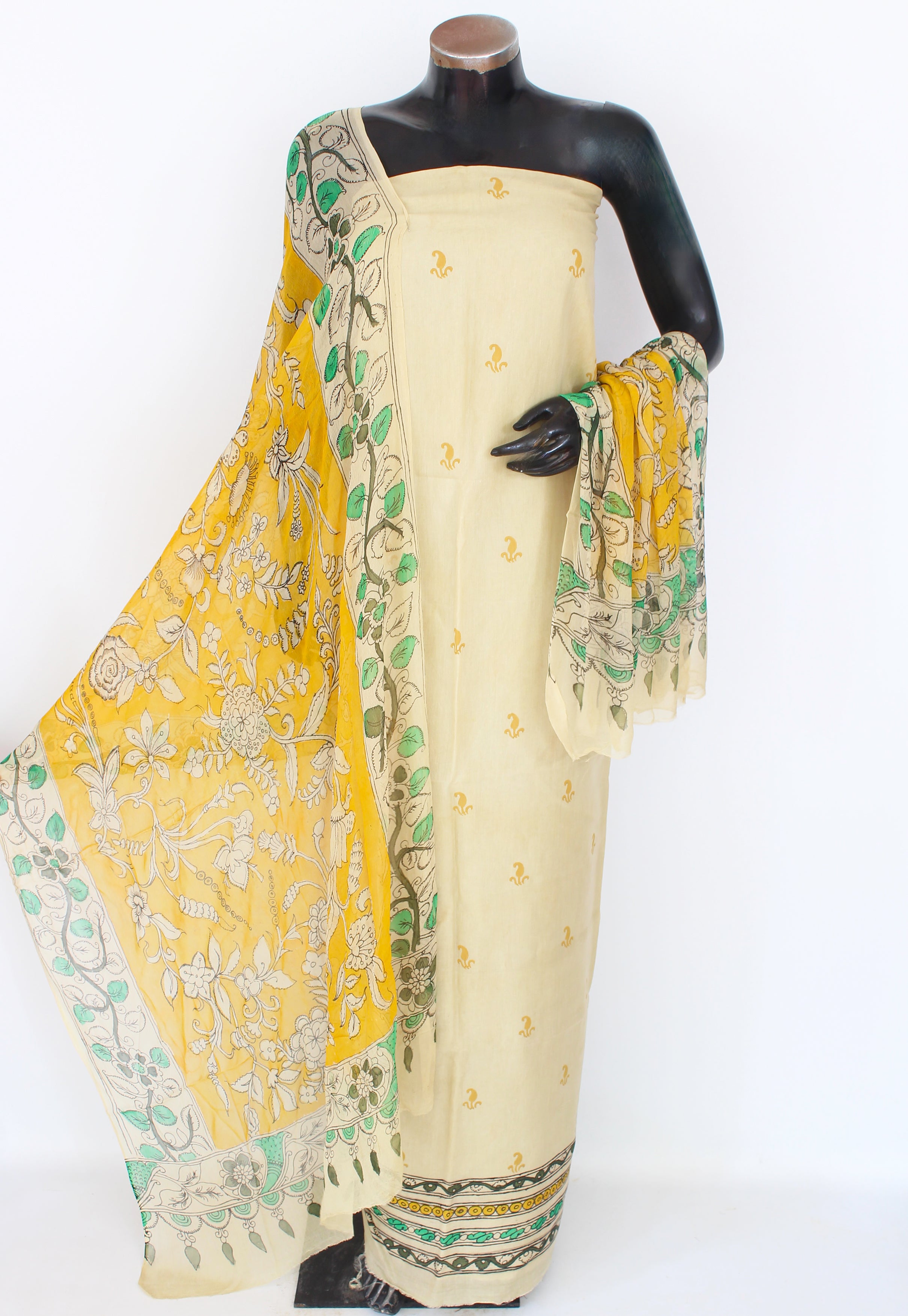 Chenur silk kurta-duppatta set