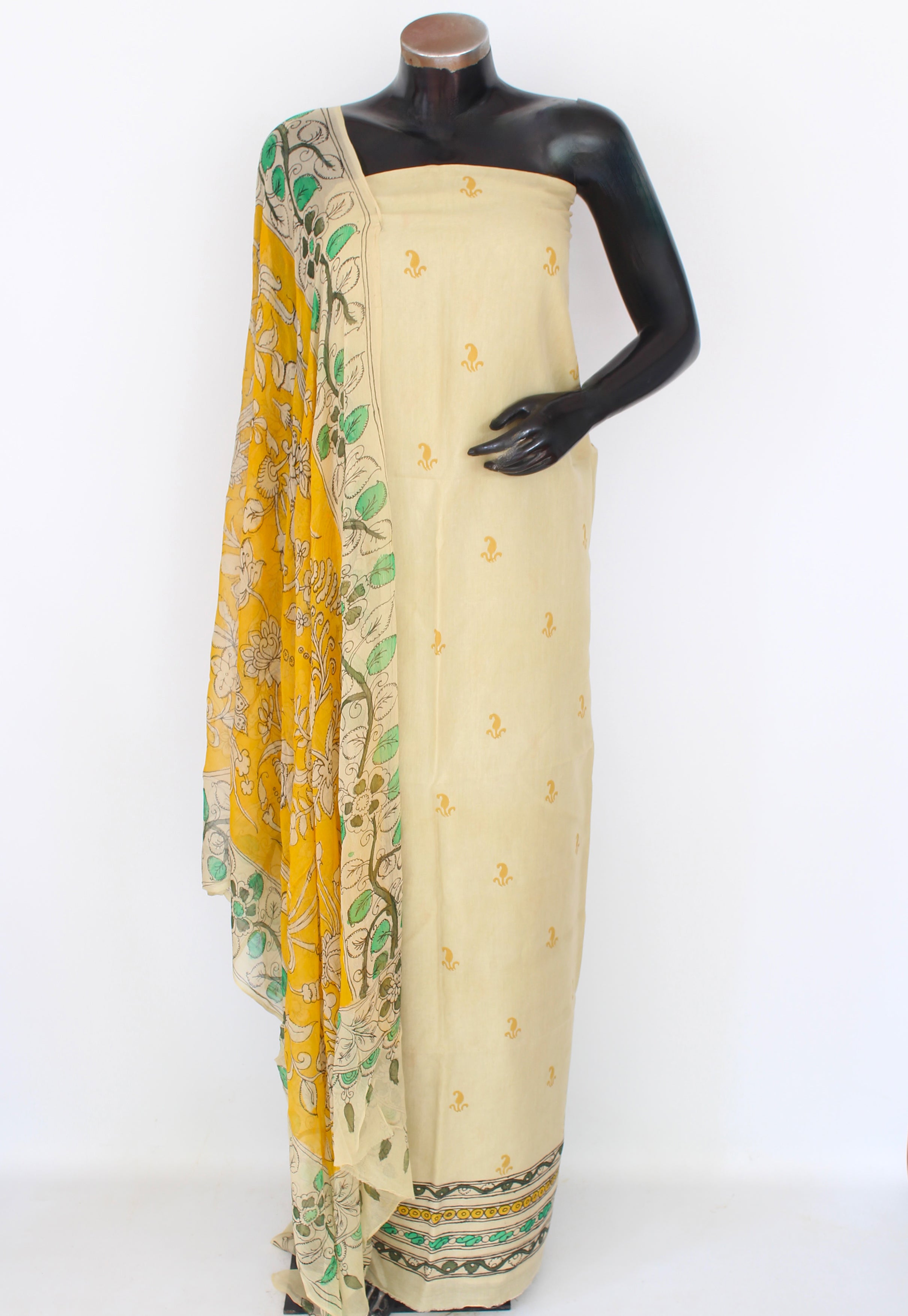 Chenur silk kurta-duppatta set