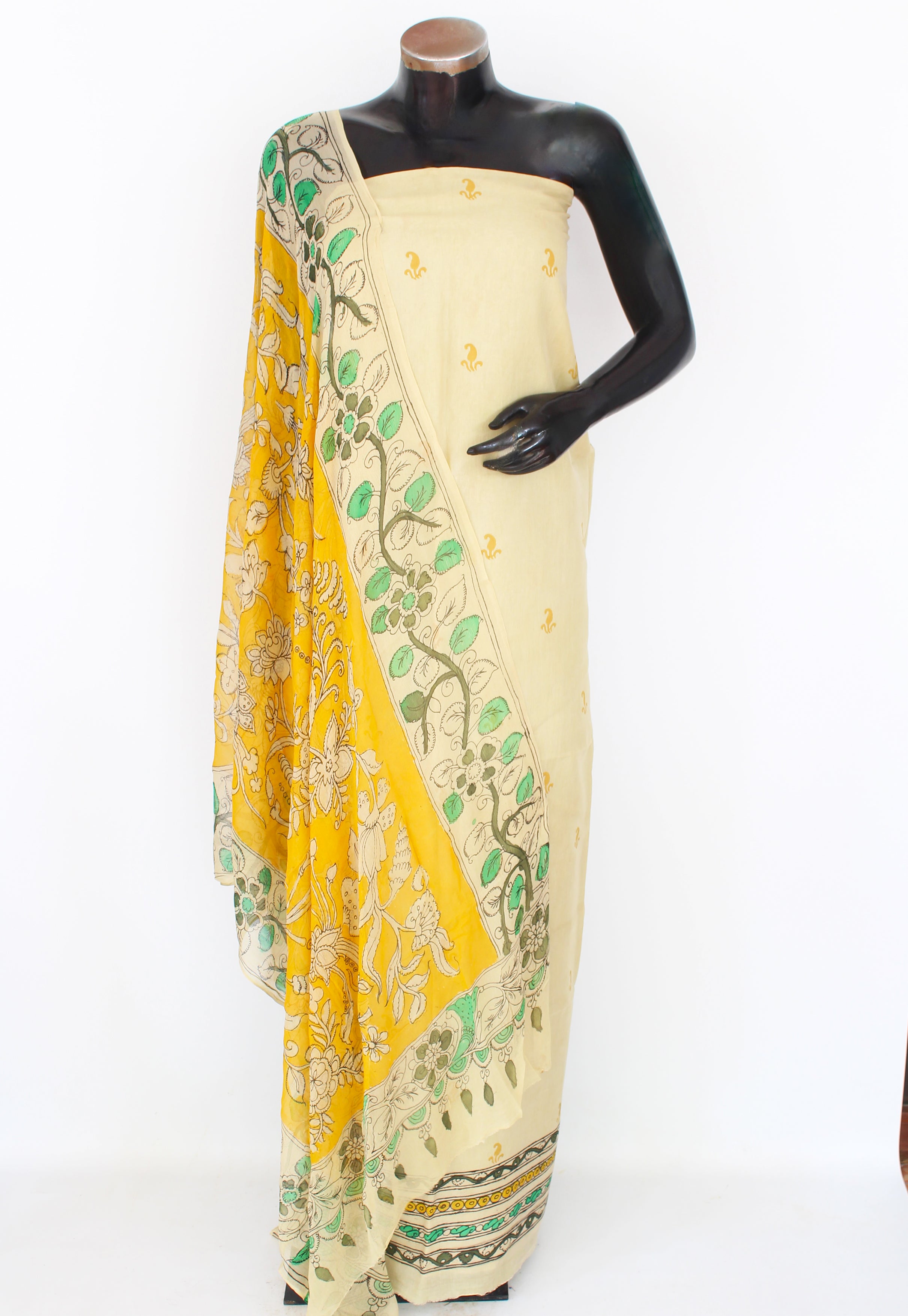 Chenur silk kurta-duppatta set