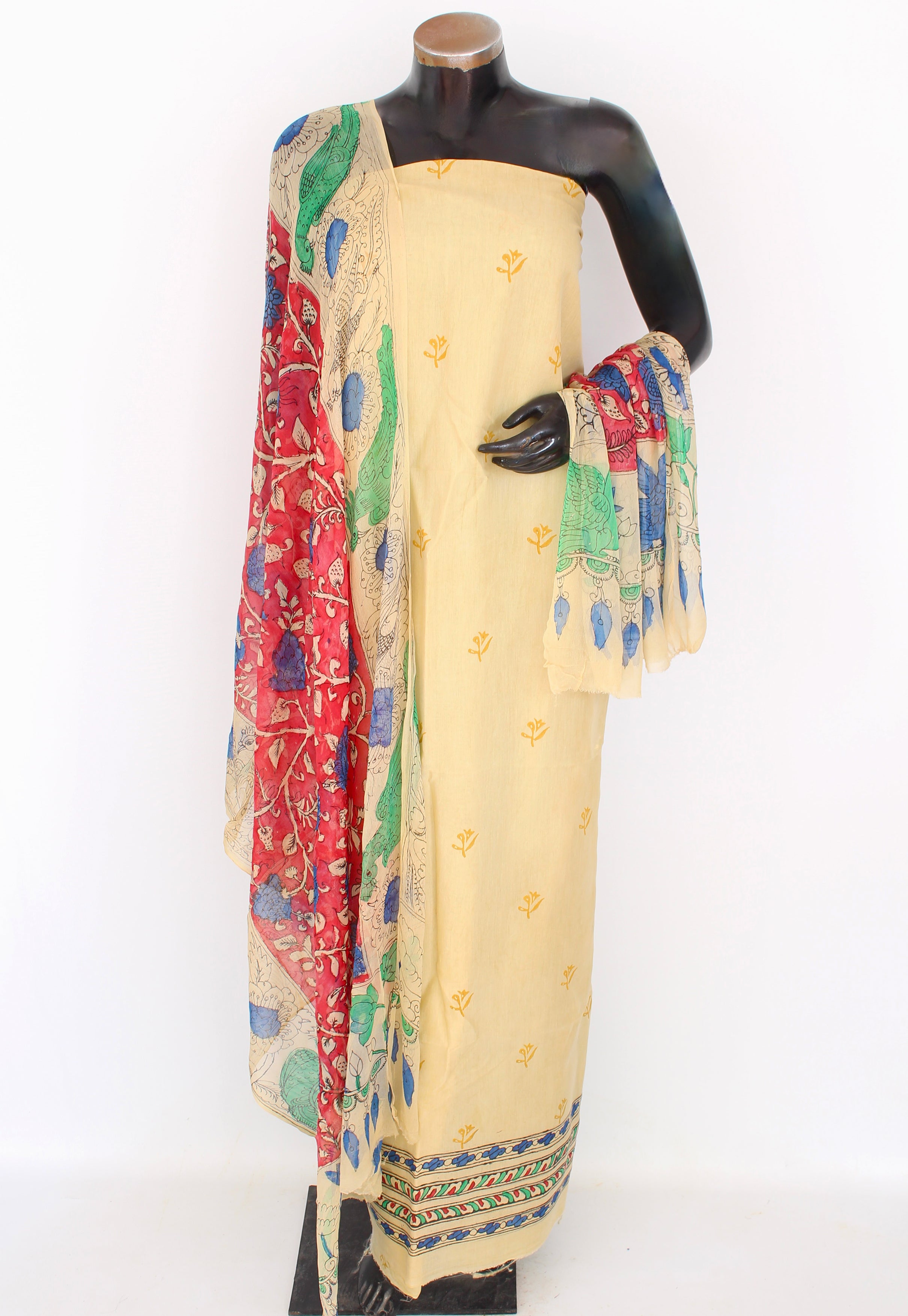 Chenur silk kurta-duppatta set