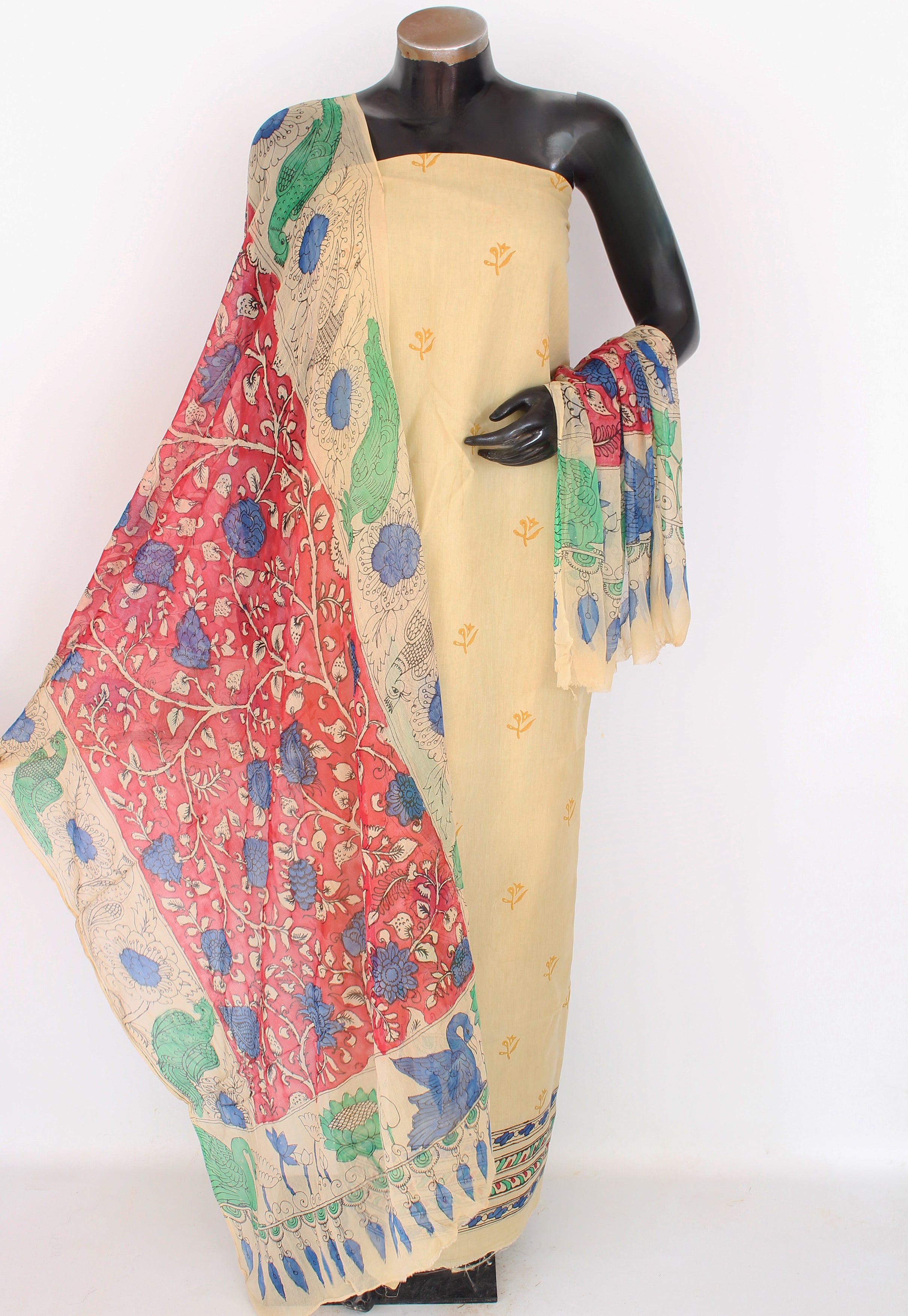 Chenur silk kurta-duppatta set