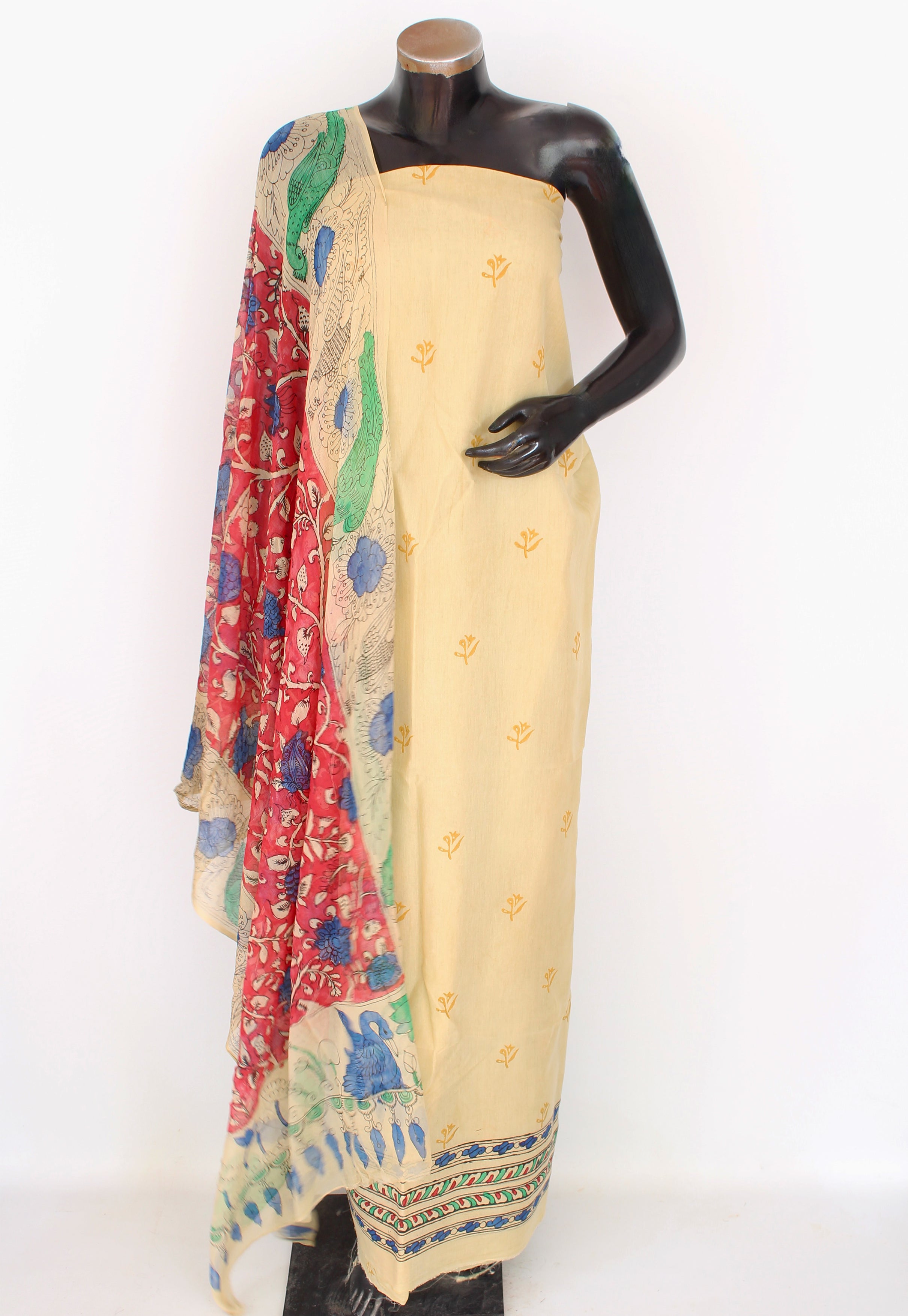 Chenur silk kurta-duppatta set