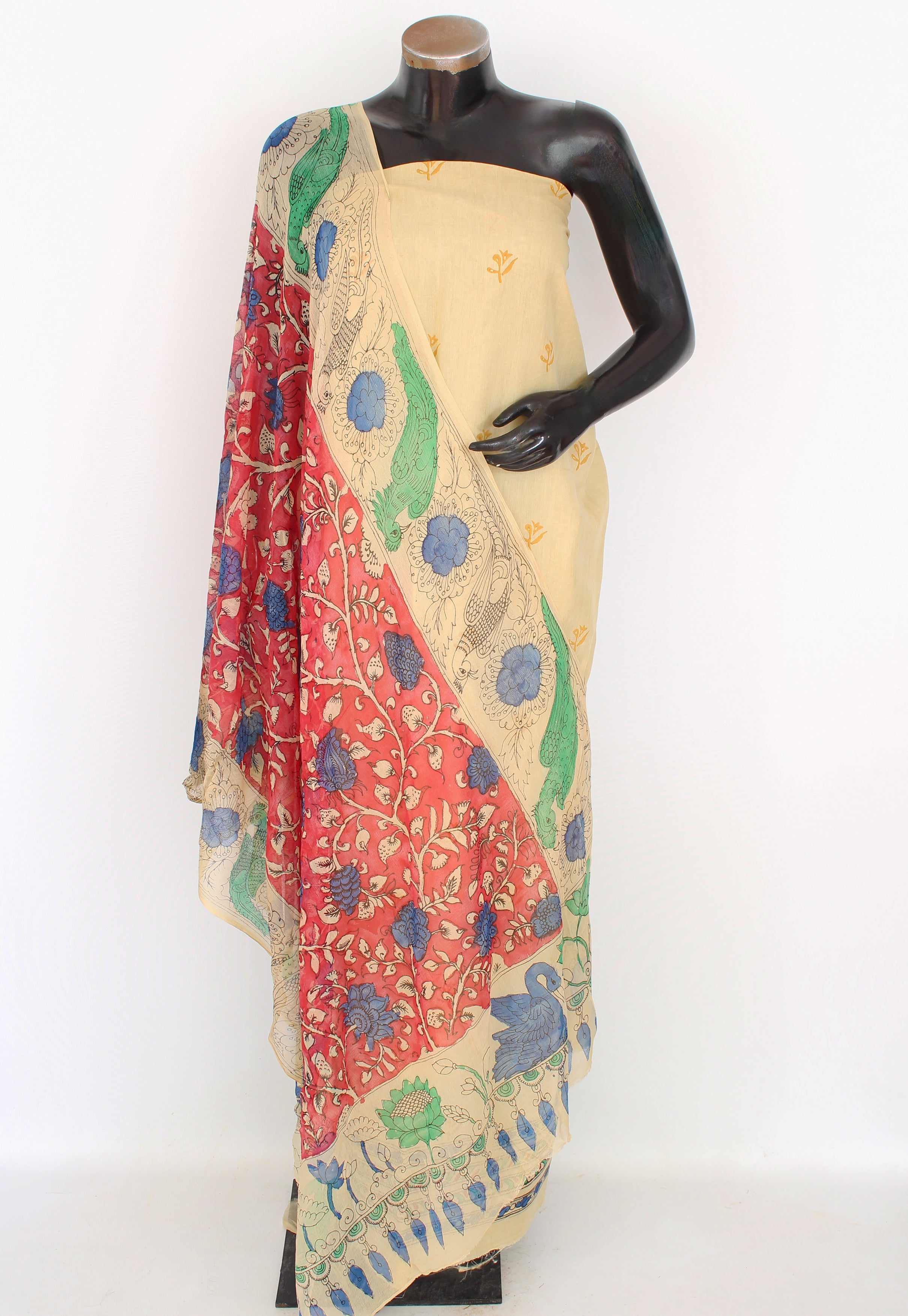 Chenur silk kurta-duppatta set