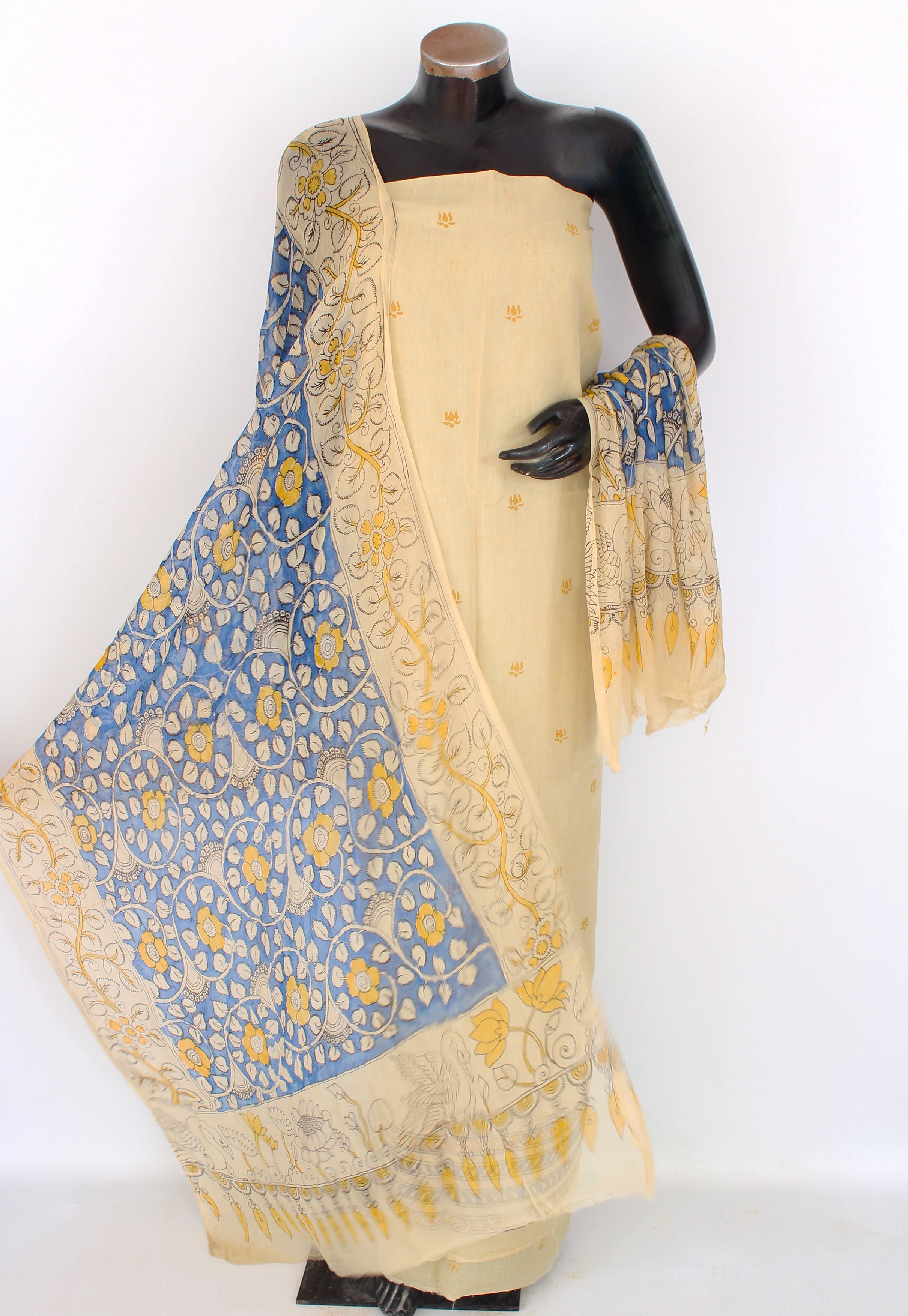 Chenur silk kurta-duppatta set