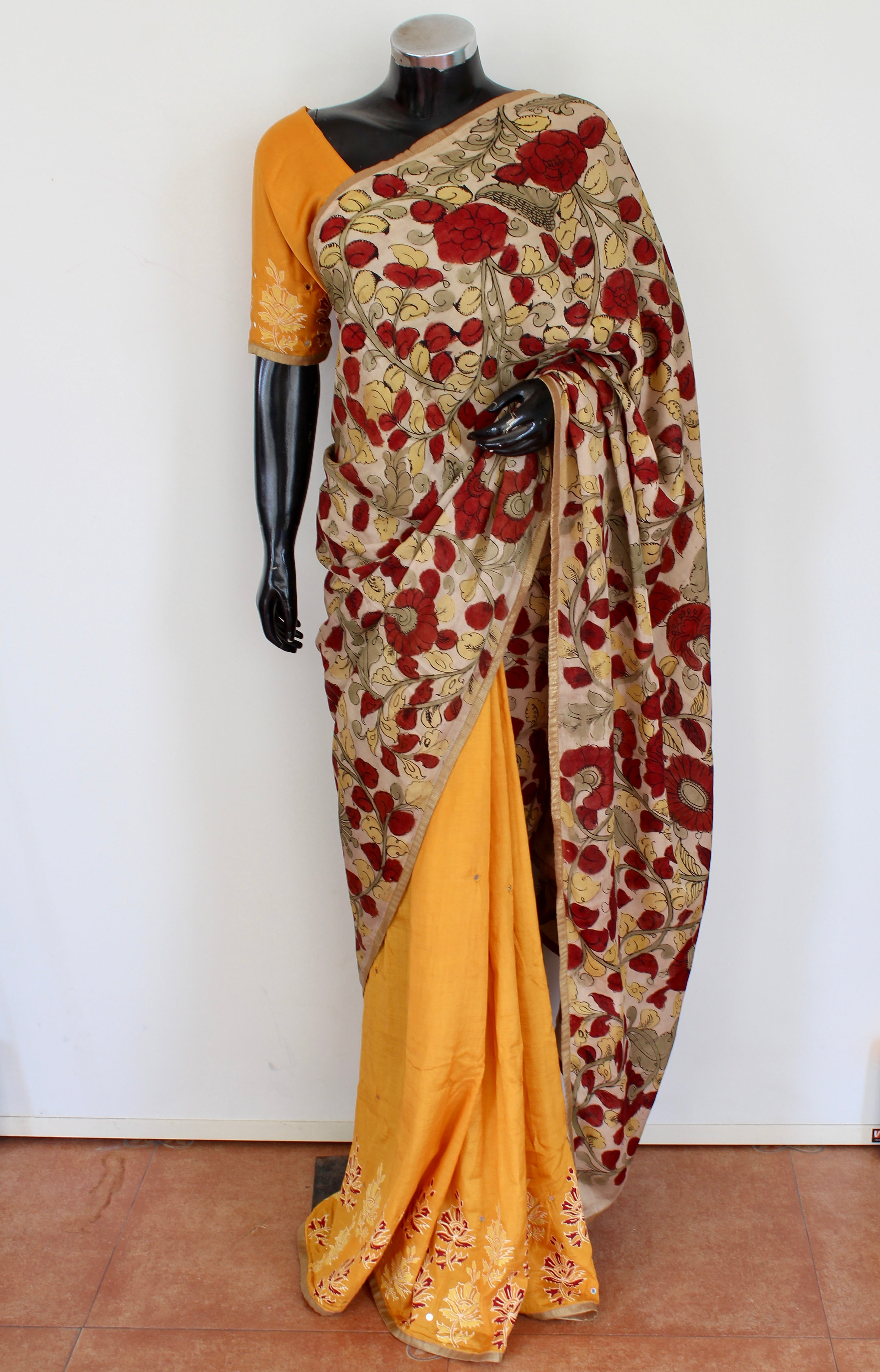 Modal silk 1/2 & 1/2 sari
