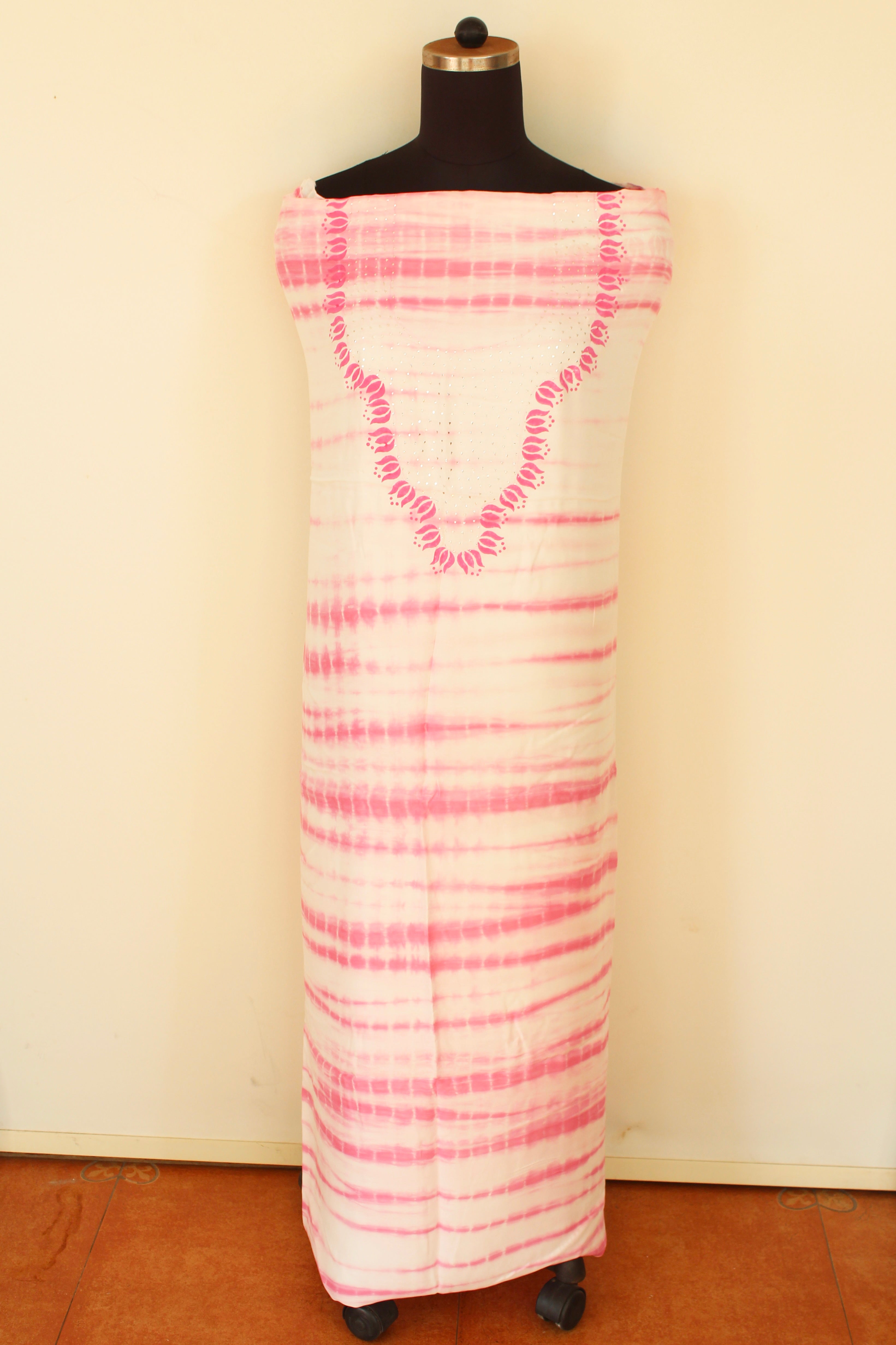 Modal silk kurti fabric ( 3mts)