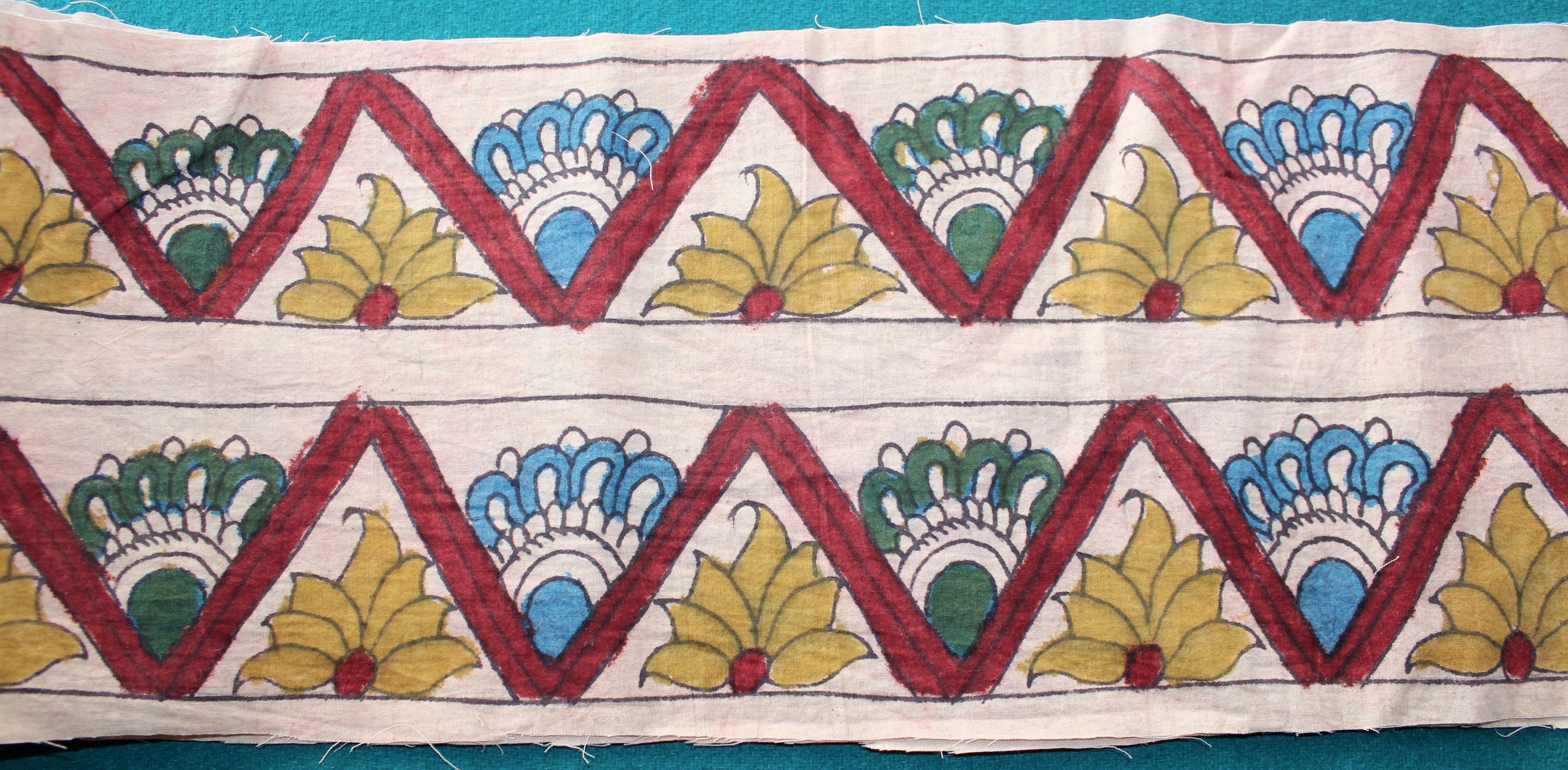 Cotton sari border