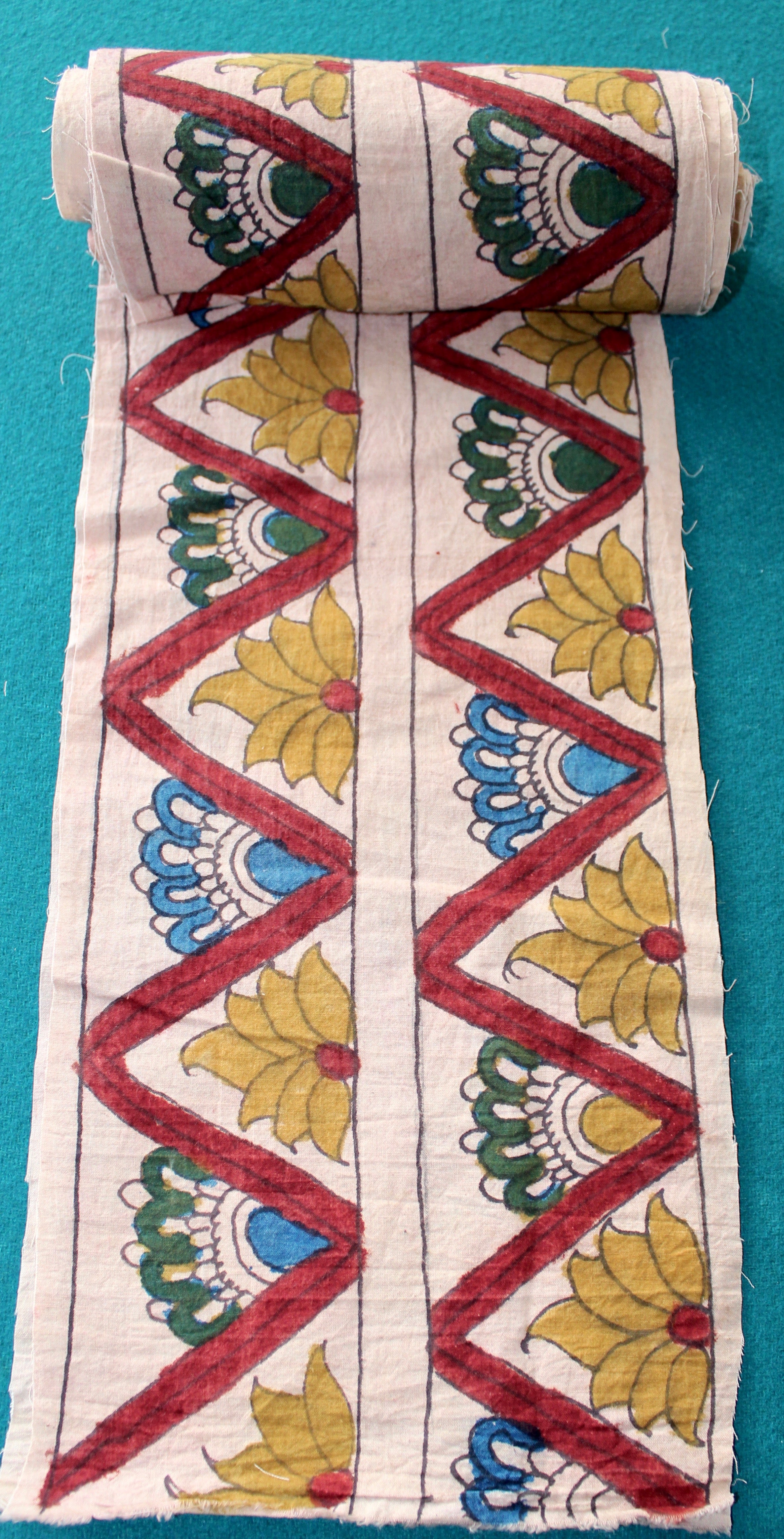 Cotton sari border